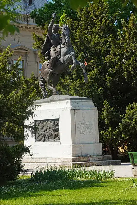 Hódmezővásárhely, Kossuth tér, első világháborús emlékmű