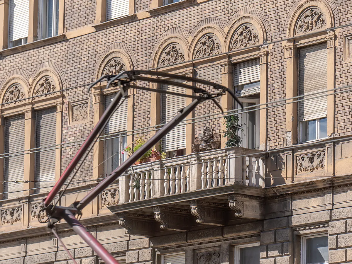 Erkély a Ferenc körúton