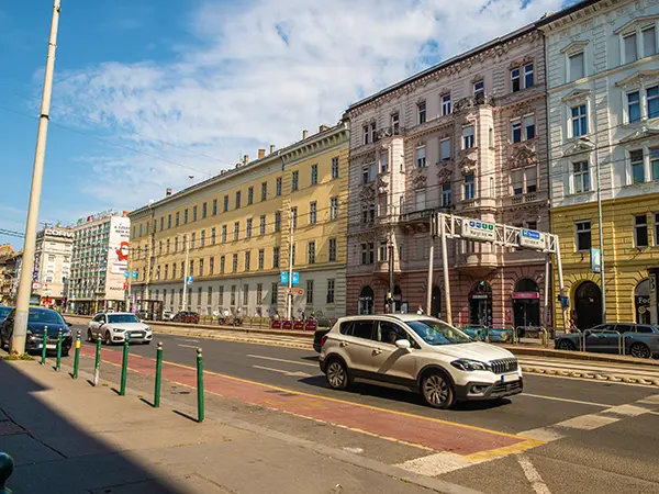 Ferenc körút közel az Üllői úthoz